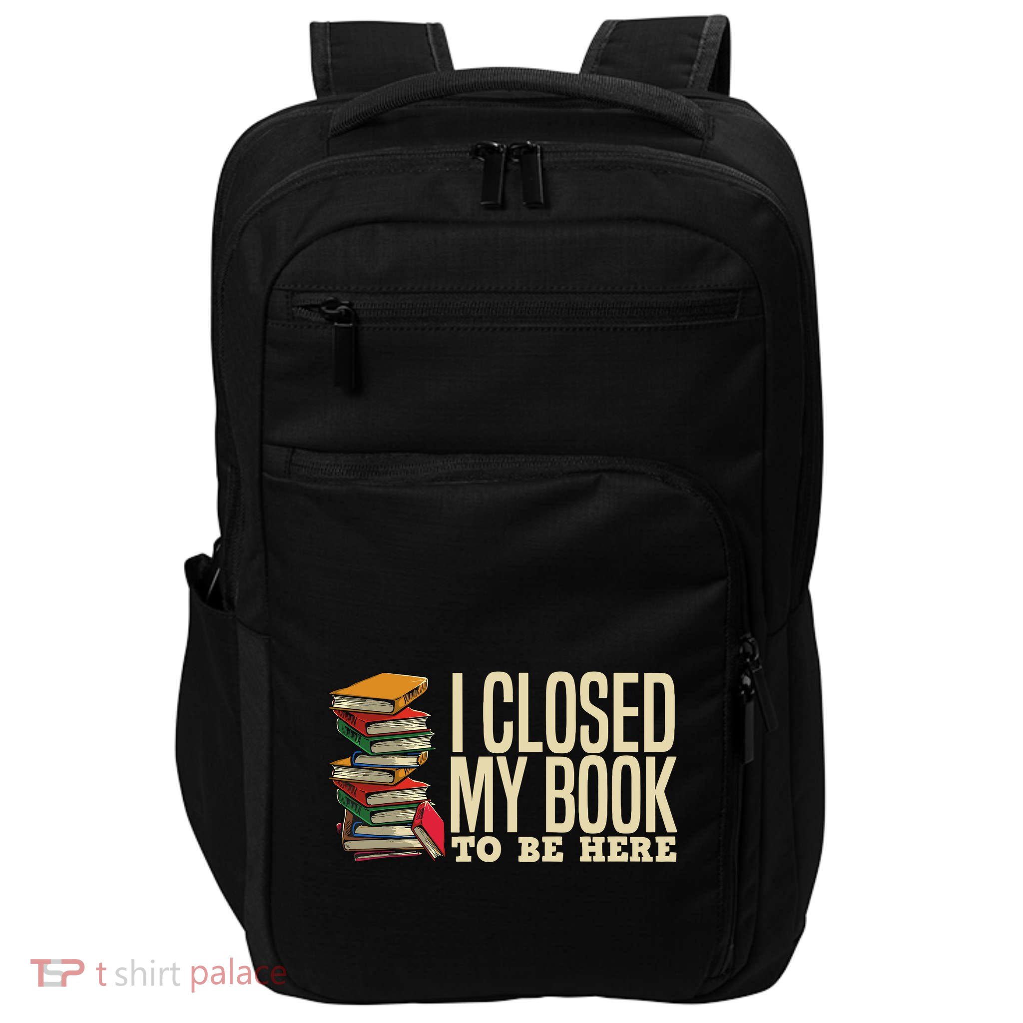 Book Lover Gift For Reader Funny Cool Librarian Impact Tech Backpack