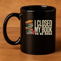 Book Lover Gift For Reader Funny Cool Librarian 11oz C Handle Ceramic Mug