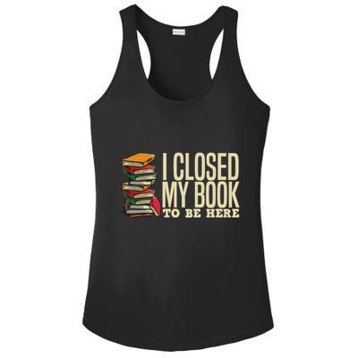 Book Lover Gift For Reader Funny Cool Librarian Ladies PosiCharge Competitor Racerback Tank