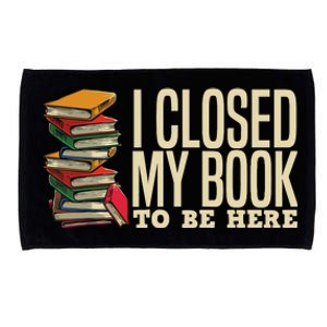 Book Lover Gift For Reader Funny Cool Librarian Microfiber Hand Towel