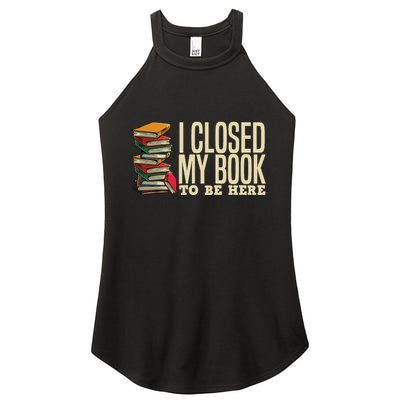 Book Lover Gift For Reader Funny Cool Librarian Women's Perfect Tri Rocker Tank