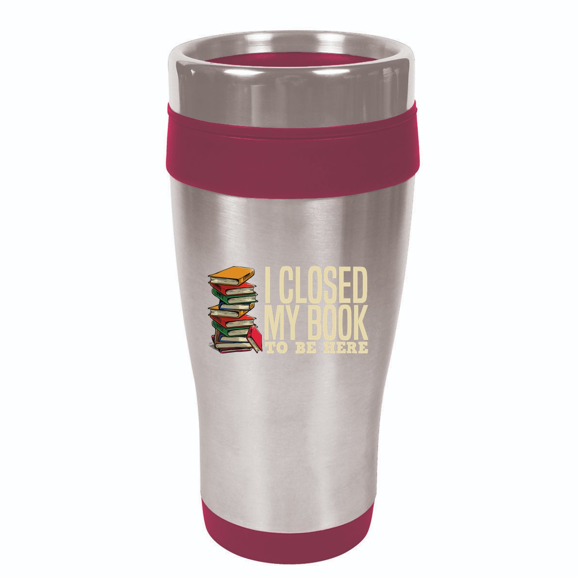 Book Lover Gift For Reader Funny Cool Librarian 16oz Travel Tumbler