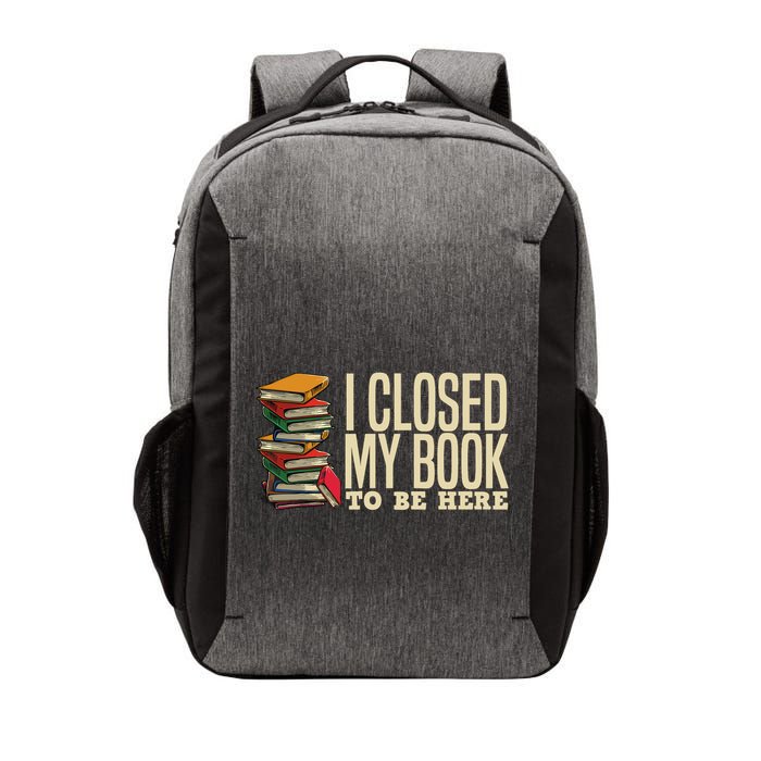 Book Lover Gift For Reader Funny Cool Librarian Vector Backpack