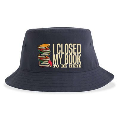 Book Lover Gift For Reader Funny Cool Librarian Sustainable Bucket Hat