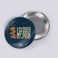 Book Lover Gift For Reader Funny Cool Librarian Button