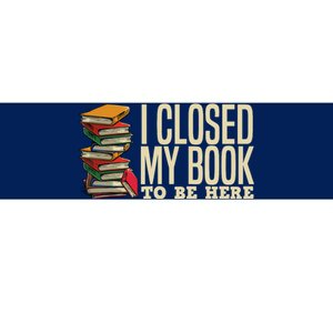 Book Lover Gift For Reader Funny Cool Librarian Bumper Sticker