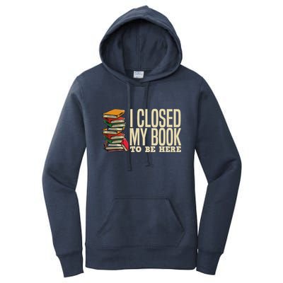 Book Lover Gift For Reader Funny Cool Librarian Women's Pullover Hoodie