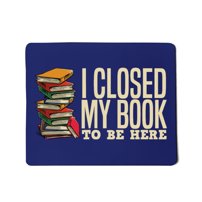 Book Lover Gift For Reader Funny Cool Librarian Mousepad