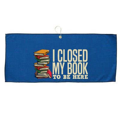 Book Lover Gift For Reader Funny Cool Librarian Large Microfiber Waffle Golf Towel