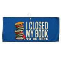 Book Lover Gift For Reader Funny Cool Librarian Large Microfiber Waffle Golf Towel