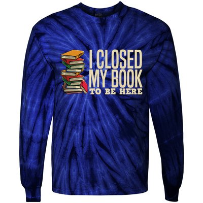 Book Lover Gift For Reader Funny Cool Librarian Tie-Dye Long Sleeve Shirt