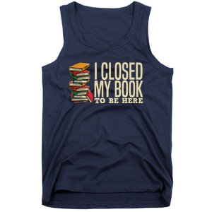 Book Lover Gift For Reader Funny Cool Librarian Tank Top