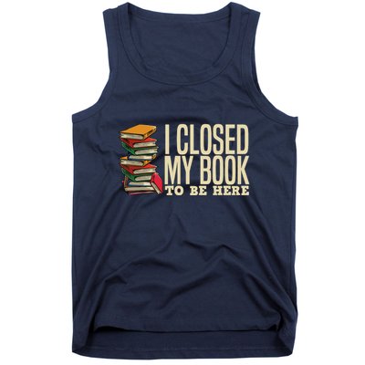 Book Lover Gift For Reader Funny Cool Librarian Tank Top