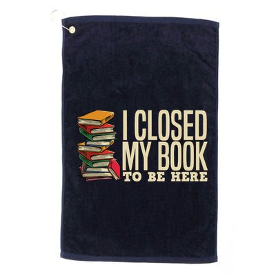 Book Lover Gift For Reader Funny Cool Librarian Golf Towel
