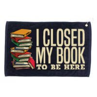 Book Lover Gift For Reader Funny Cool Librarian Grommeted Golf Towel