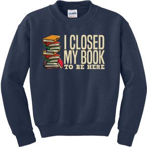 Book Lover Gift For Reader Funny Cool Librarian Kids Sweatshirt