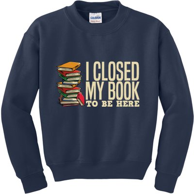 Book Lover Gift For Reader Funny Cool Librarian Kids Sweatshirt