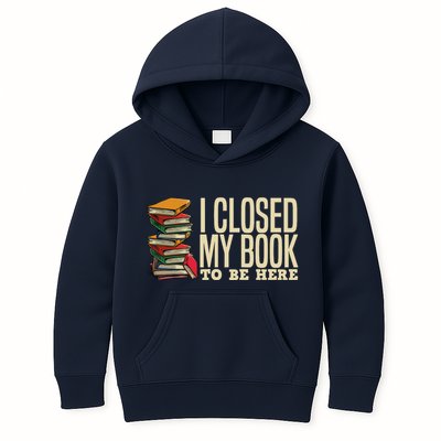 Book Lover Gift For Reader Funny Cool Librarian Kids Hoodie