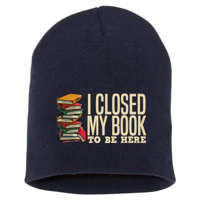 Book Lover Gift For Reader Funny Cool Librarian Short Acrylic Beanie