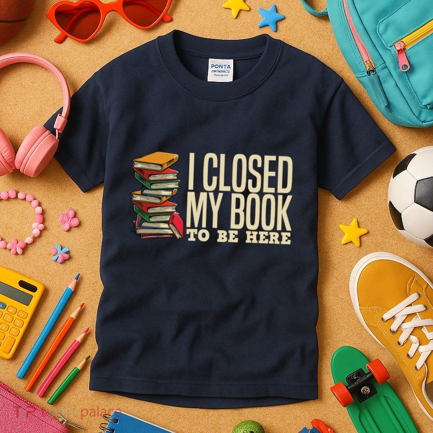 Book Lover Gift For Reader Funny Cool Librarian Kids T-Shirt