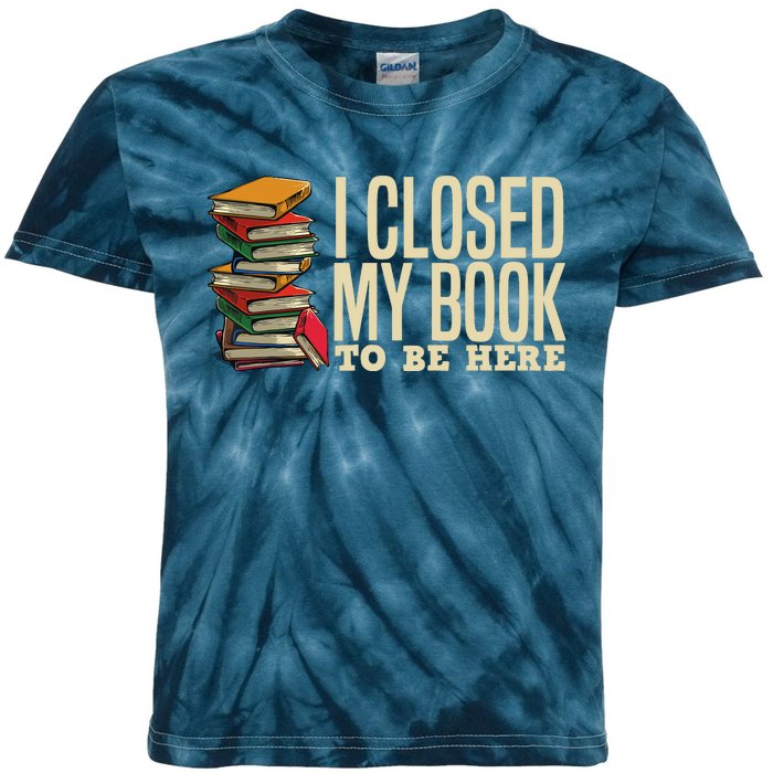 Book Lover Gift For Reader Funny Cool Librarian Kids Tie-Dye T-Shirt