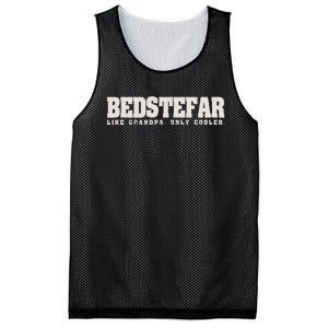 Bedstefar Like Grandpa Only Cooler Danish Grandfather Mesh Reversible Basketball Jersey Tank