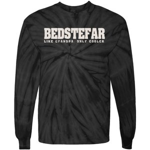 Bedstefar Like Grandpa Only Cooler Danish Grandfather Tie-Dye Long Sleeve Shirt