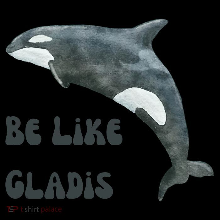 Be Like Gladis The Yacht Sinking Killer Whale Sink The Rich With White Gladys Flexfit Unipanel Trucker Cap