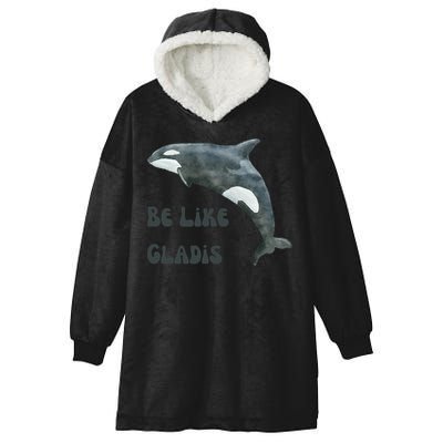 Be Like Gladis The Yacht Sinking Killer Whale Sink The Rich With White Gladys Hooded Wearable Blanket