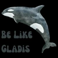 Be Like Gladis The Yacht Sinking Killer Whale Sink The Rich With White Gladys Drawstring Bag