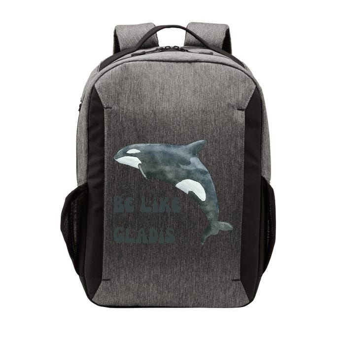 Be Like Gladis The Yacht Sinking Killer Whale Sink The Rich With White Gladys Vector Backpack
