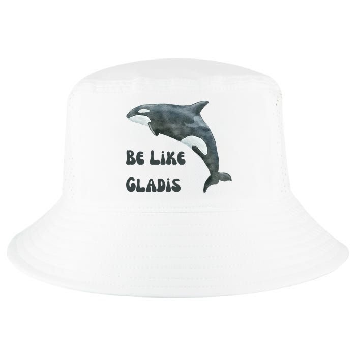Be Like Gladis The Yacht Sinking Killer Whale Sink The Rich With White Gladys Cool Comfort Performance Bucket Hat