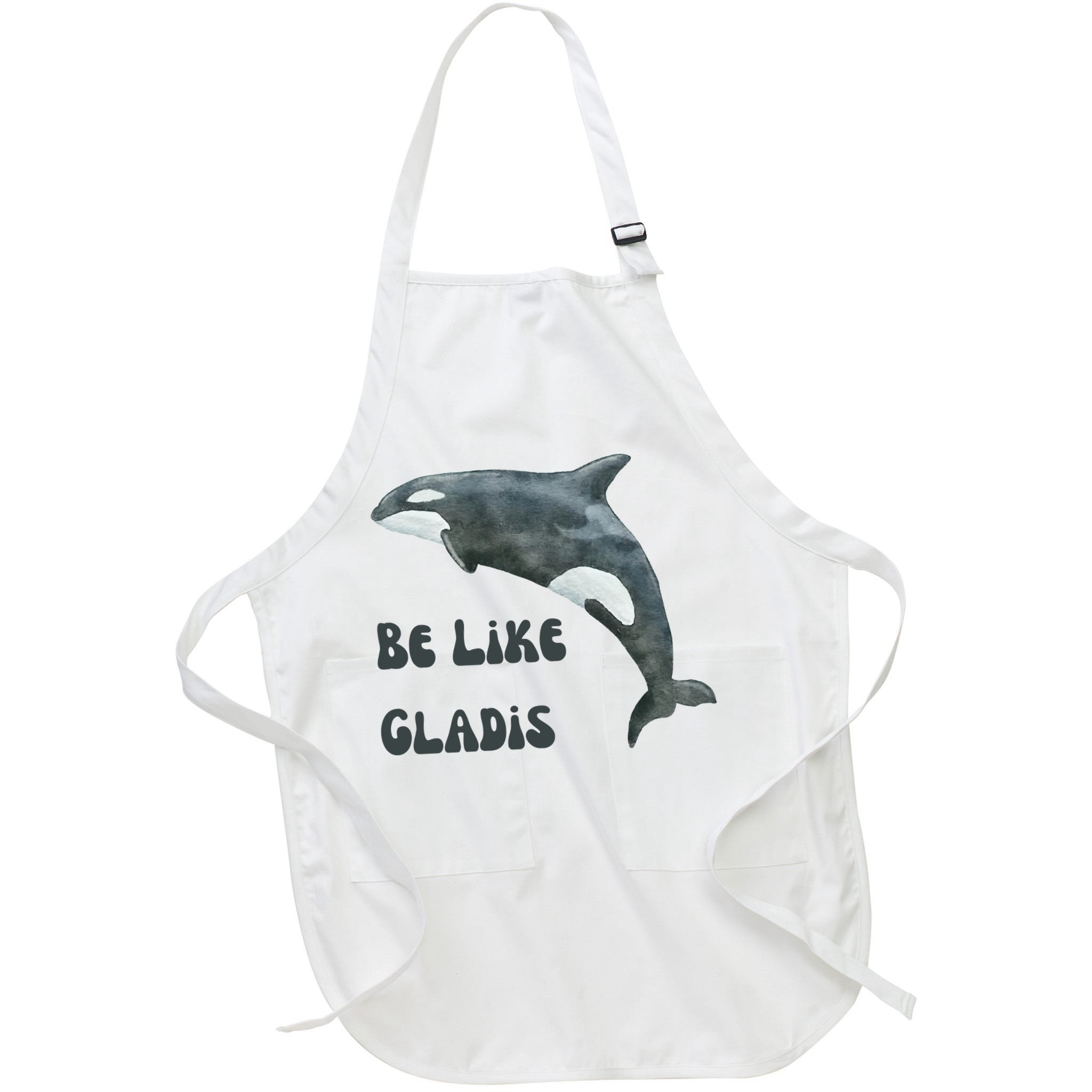 Be Like Gladis The Yacht Sinking Killer Whale Sink The Rich With White Gladys Apron