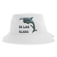 Be Like Gladis The Yacht Sinking Killer Whale Sink The Rich With White Gladys Sustainable Bucket Hat