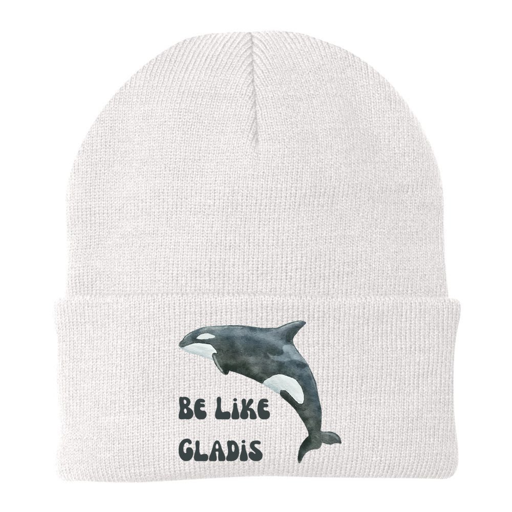 Be Like Gladis The Yacht Sinking Killer Whale Sink The Rich With White Gladys Beanie