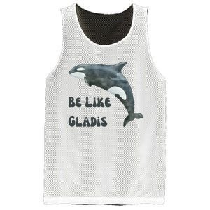 Be Like Gladis The Yacht Sinking Killer Whale Sink The Rich With White Gladys Mesh Reversible Basketball Jersey Tank