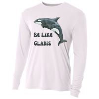 Be Like Gladis The Yacht Sinking Killer Whale Sink The Rich With White Gladys Cooling Performance Long Sleeve Crew