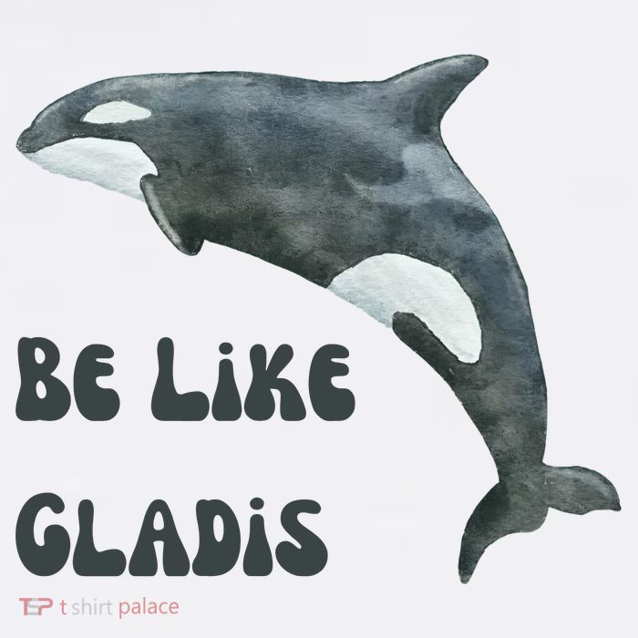 Be Like Gladis The Yacht Sinking Killer Whale Sink The Rich With White Gladys Short Acrylic Beanie
