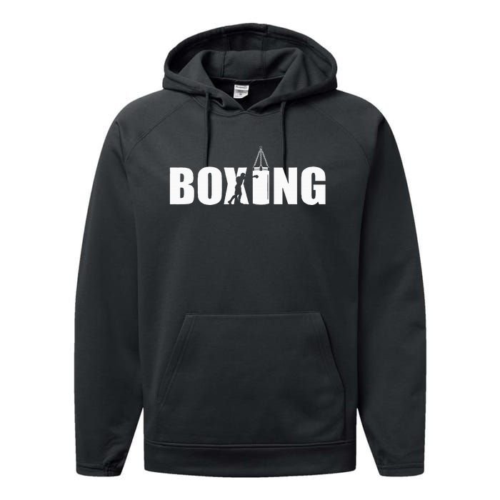 Boxing Lover Gym Boxer Kickboxing Kickboxer Enthusiast Performance Fleece Hoodie