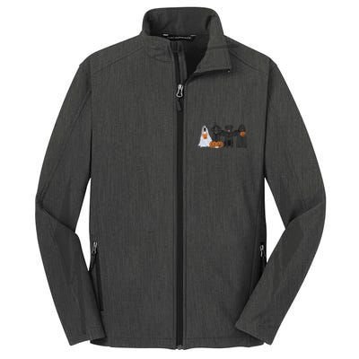 Black Labrador Halloween Core Soft Shell Jacket