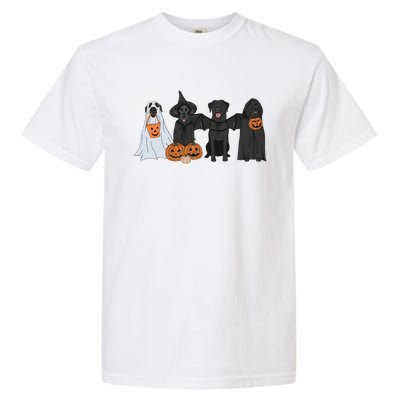 Black Labrador Halloween Garment-Dyed Heavyweight T-Shirt