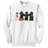 Black Labrador Halloween Sweatshirt