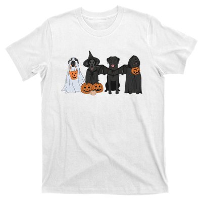 Black Labrador Halloween T-Shirt