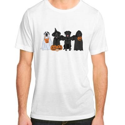 Black Labrador Halloween Adult ChromaSoft Performance T-Shirt