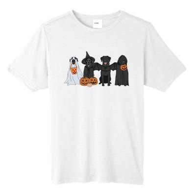 Black Labrador Halloween Tall Fusion ChromaSoft Performance T-Shirt