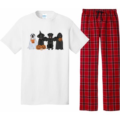 Black Labrador Halloween Pajama Set