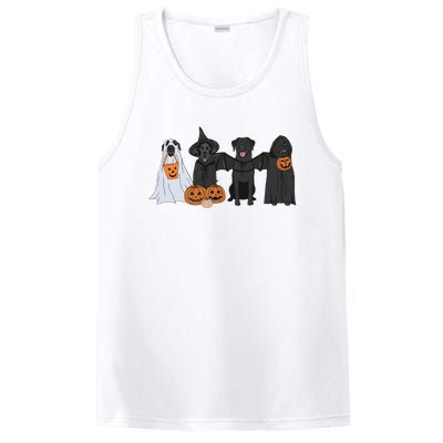 Black Labrador Halloween PosiCharge Competitor Tank