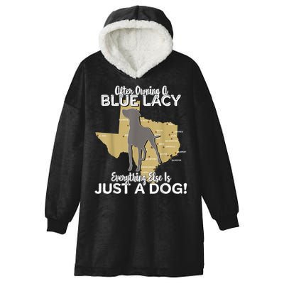 Blue Lacy Hunting Dog Texas State Dog Hooded Wearable Blanket
