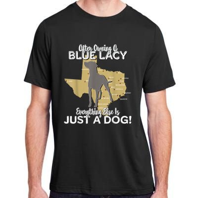 Blue Lacy Hunting Dog Texas State Dog Adult ChromaSoft Performance T-Shirt