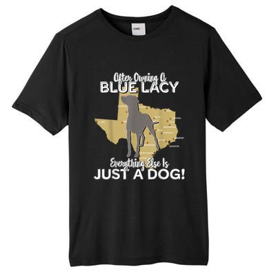 Blue Lacy Hunting Dog Texas State Dog Tall Fusion ChromaSoft Performance T-Shirt